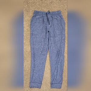 Hanna Andersson Boy's Heather Blue Jogger Pants